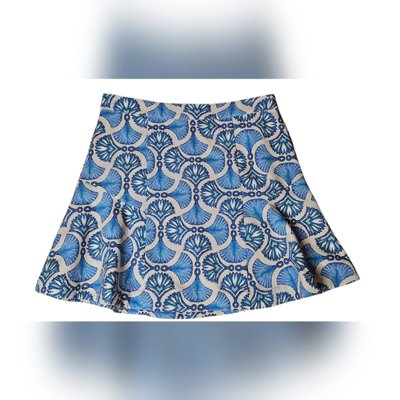 J.O.A. Gorgeous Blue Skirt- Sz Med - Picture 1 of 5